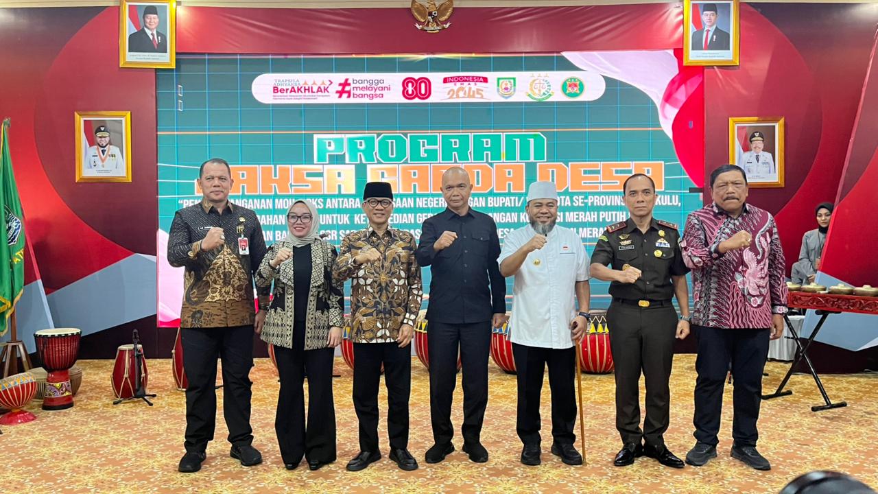 Helmi Hasan Dukung Penuh Jaksa Garda Desa, Kajati Bengkulu Tekankan Misi Pemerataan Ekonomi