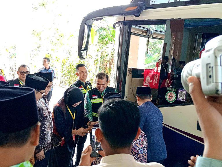 156 Calon Jamaah Haji Kloter Pertama Kota Bengkulu Diberangkatkan, Siap Terbang ke Madinah via BIM Padang