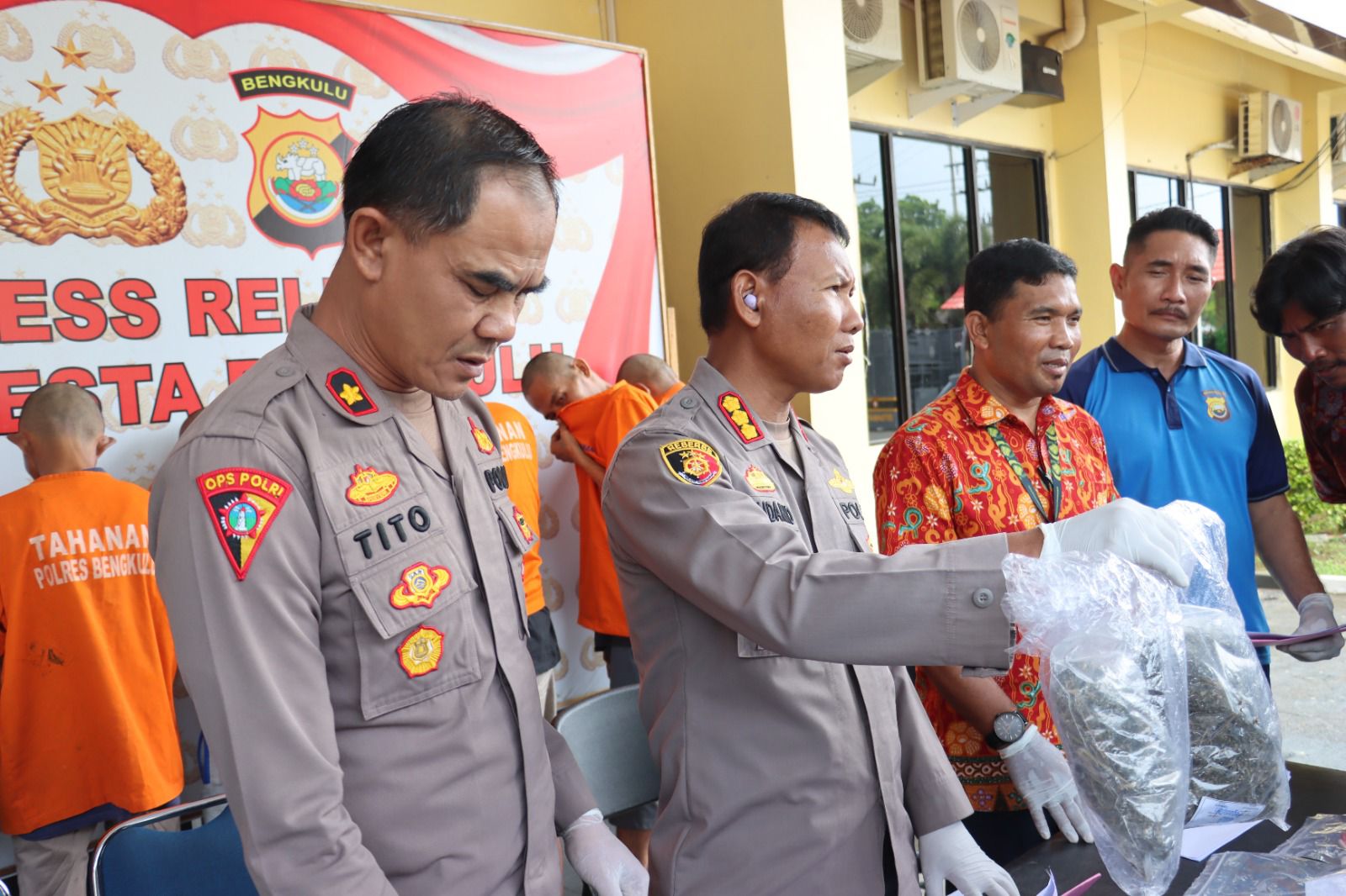 Sabu dan Ganja Disita, 10 Pelaku Narkoba Diamankan Polresta Bengkulu, Termasuk Seorang Perempuan
