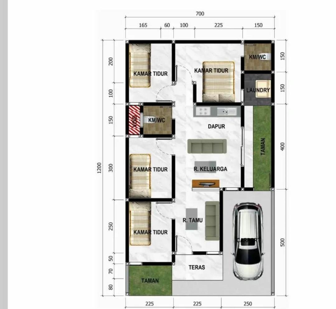 Tips Desain dan Cara Menganggarkan Dana Pembangunan Rumah Tipe 60