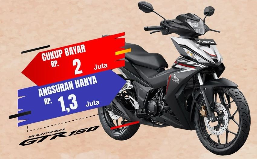 Promo Spektakuler: Dapatkan Honda Supra GTR 150 dengan Uang Muka Rp2 Juta!