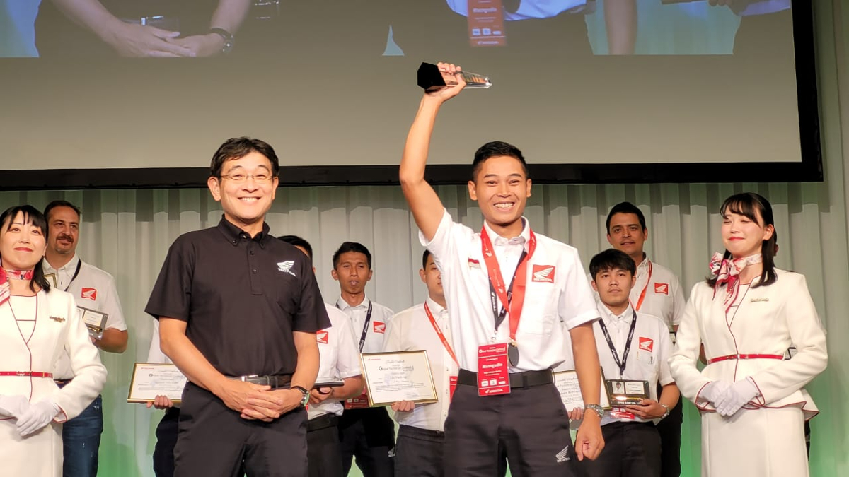 Teknisi Indonesia dari Honda Meraih Prestasi Internasional di Kontes Teknisi Terbaik