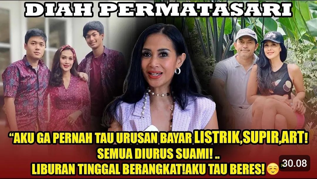 Rahasia Awet Muda Diah Permatasari Si Manis Jembatan Ancol, Berkat Suami Tercinta