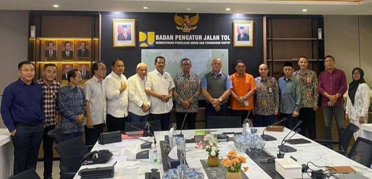 Dorong Kelanjutan Pembangunan Jalan Tol, DPRD Provinsi Bengkulu Kunker ke BPJT Kementerian PUPR