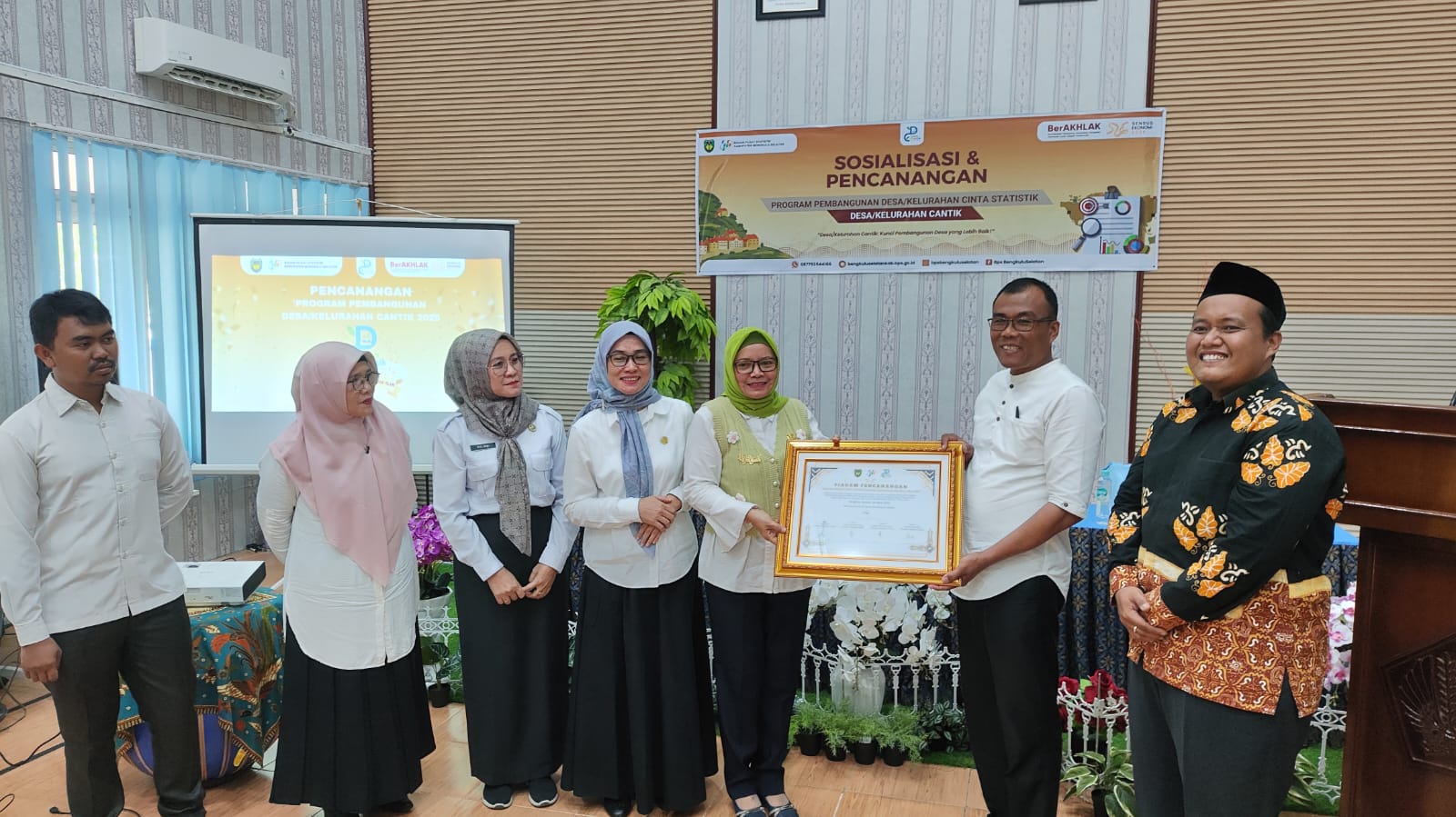 Desa Lubuk Sirih Ilir Jadi Desa Cantik Utama 2025, Ini Tujuan dan Harapan BPS Bengkulu Selatan