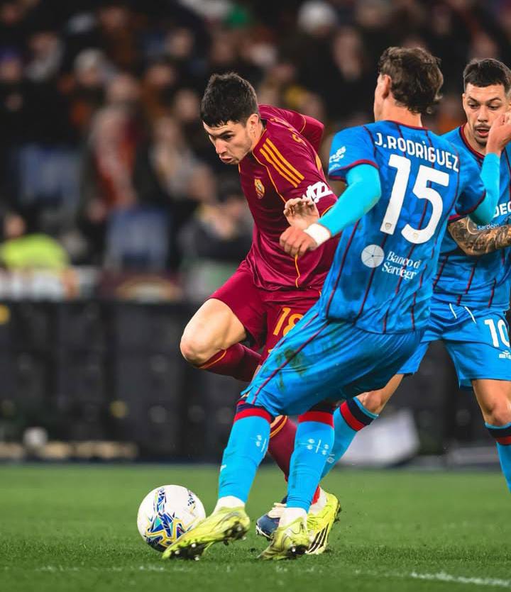 Tampil Gemilang di Olimpico, Malen Antar Roma Raih Tiga Poin