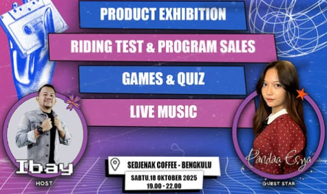 Honda Night Vibes 2025 Siap Goyang Malam Minggu Bengkulu, Seru-seruan di Sedjenak Coffee!