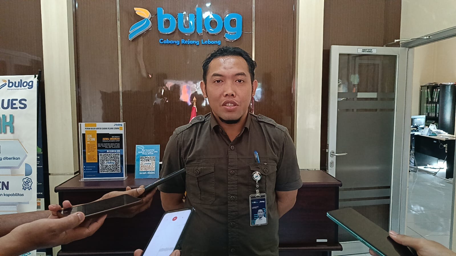 Bulog Rejang Lebong Sukses Serap 461 Ton Beras, Sisa 139 Ton untuk Capai Target