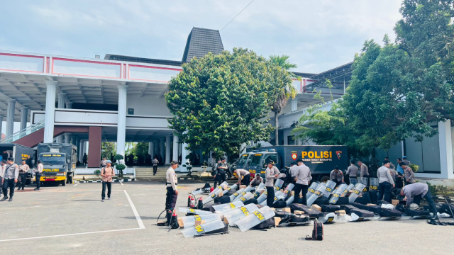 1.000 Personel Gabungan Siaga, Kawal Aksi Indonesia Cemas Jilid II di DPRD Bengkulu