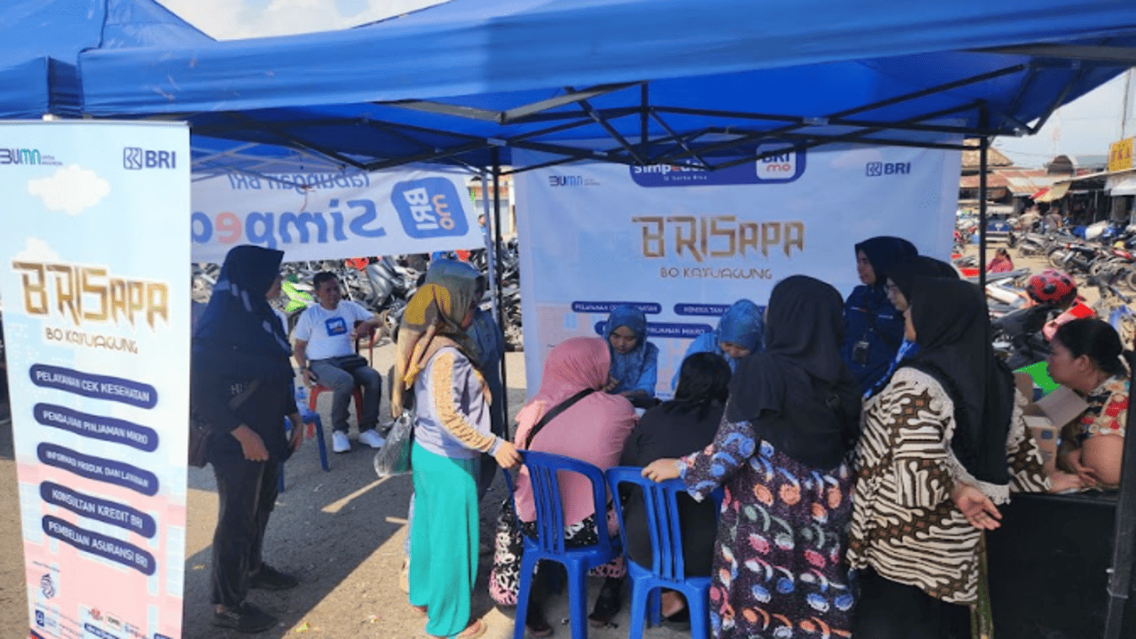 BRI SAPA Gencar Edukasi Cashless