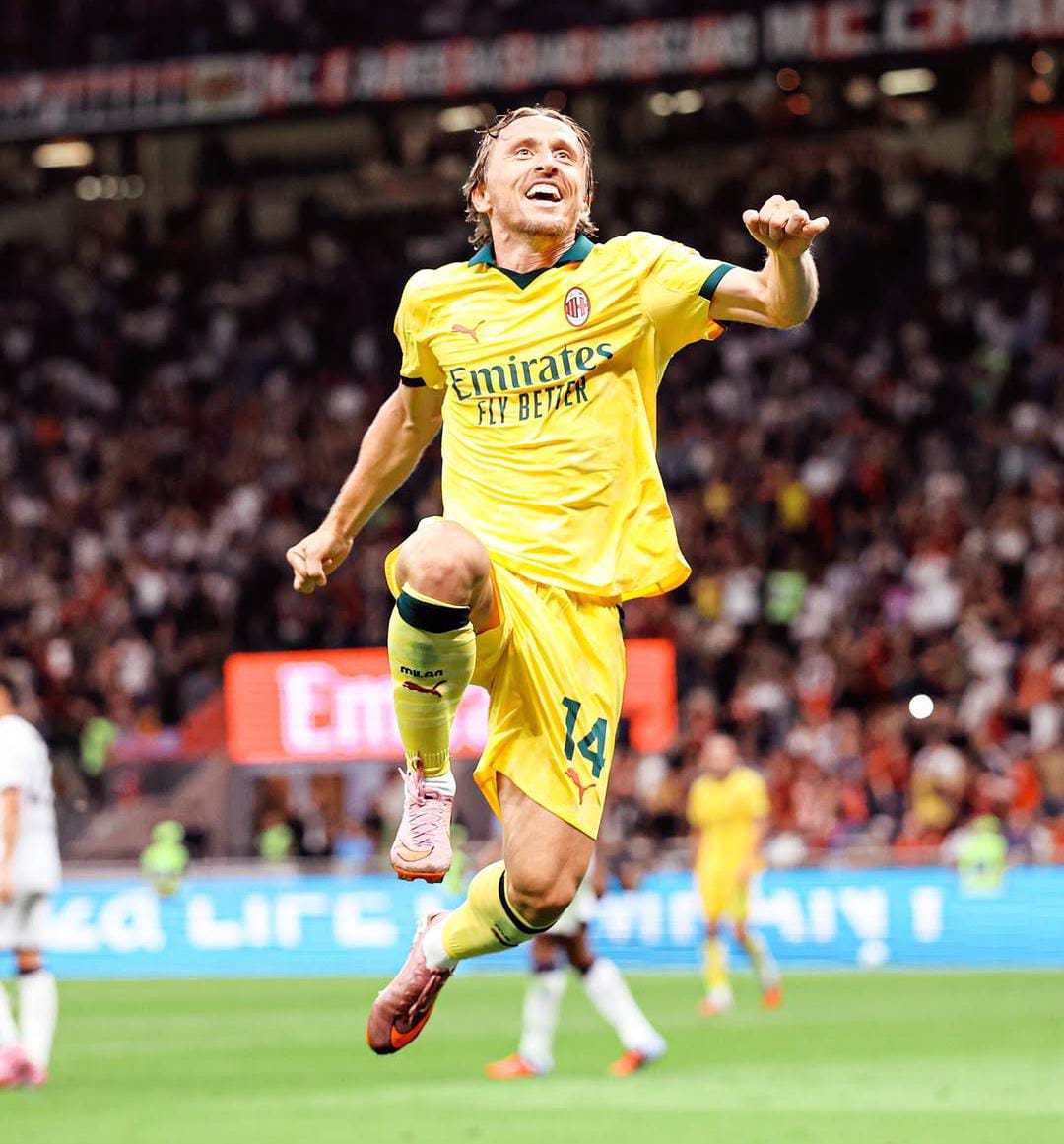 Drama San Siro! Gol Luka Modric Antar AC Milan Bungkam Bologna 1-0