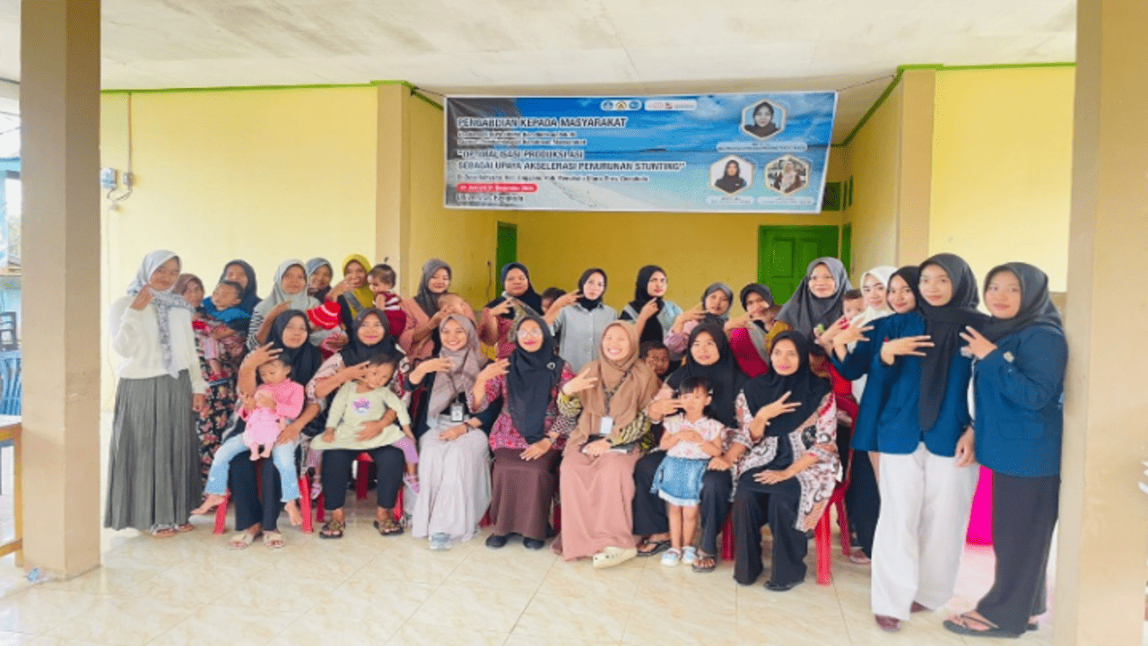 Dosen Unib Gelar Pengabdian Masyarakat di Enggano, Optimalisasi Produksi ASI untuk Cegah Stunting