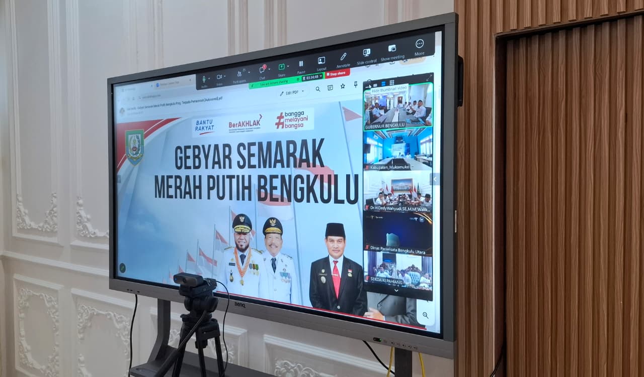 Gebyar Semarak Merah Putih Digelar 10 Hari, Bengkulu Siapkan Pasar Murah hingga Job Fair
