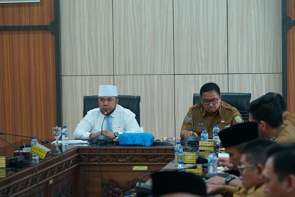 Gubernur Helmi Hasan Minta Pemda Siapkan Lahan untuk Program Makan Bergizi Gratis