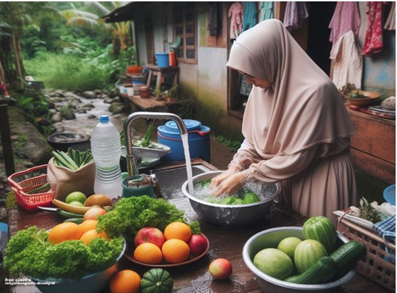 Idap Tifus, Hindari 10 Asupan Ini Saat Puasa, Salah Satunya Buah dan Sayuran yang Belum Dicuci 