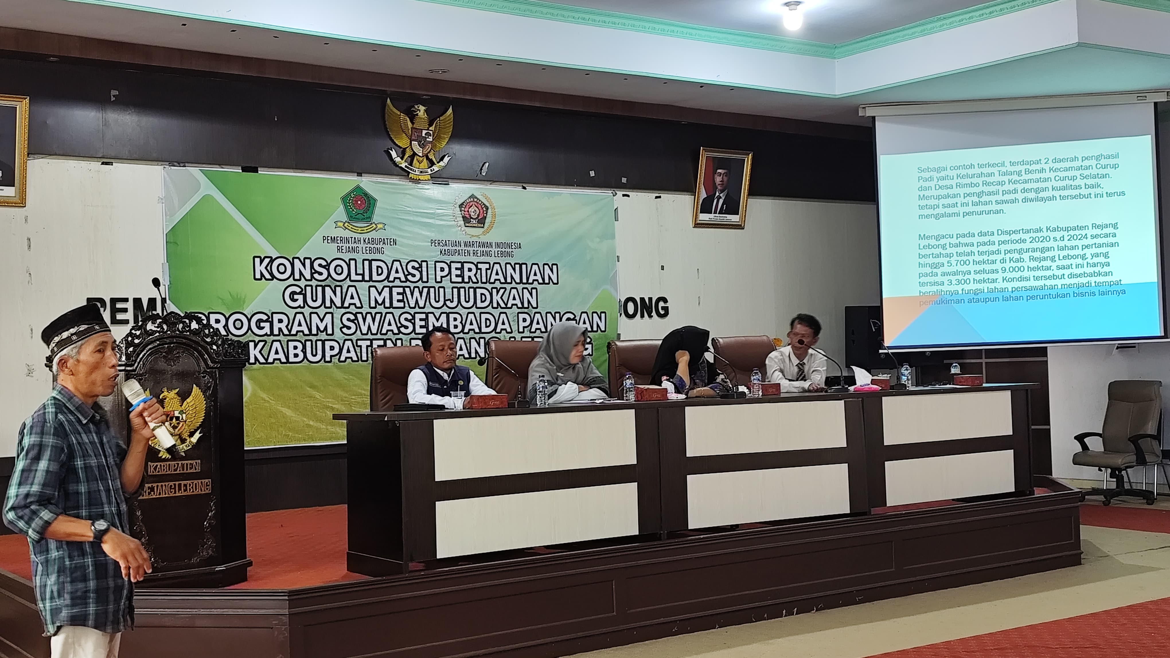 PWI Rejang Lebong Gelar Konsolidasi Pertanian Dukung Swasembada Pangan