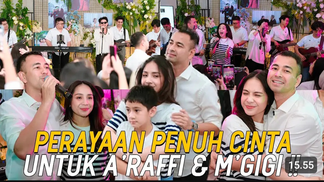 1 Dekade Pernikahan Raffi Ahmad Dapat Surprise Spesial dari Karyawan, Nagita Slavina Terharu