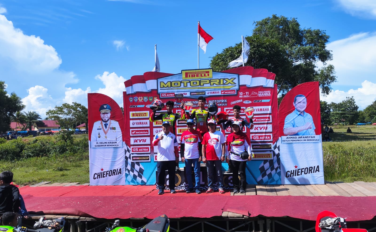 Pembalap Asal Jambi Rebut Pole Position di Kelas MP1 Expert 150 CC Motoprix Piala Presiden
