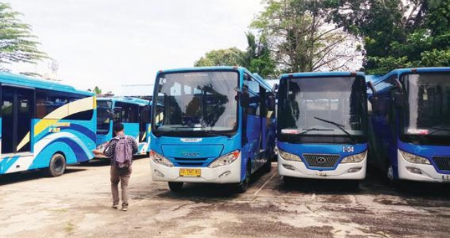 10 Unit Bus Trans Rafflesia Sia-sia, 3 Tahun Parkir
