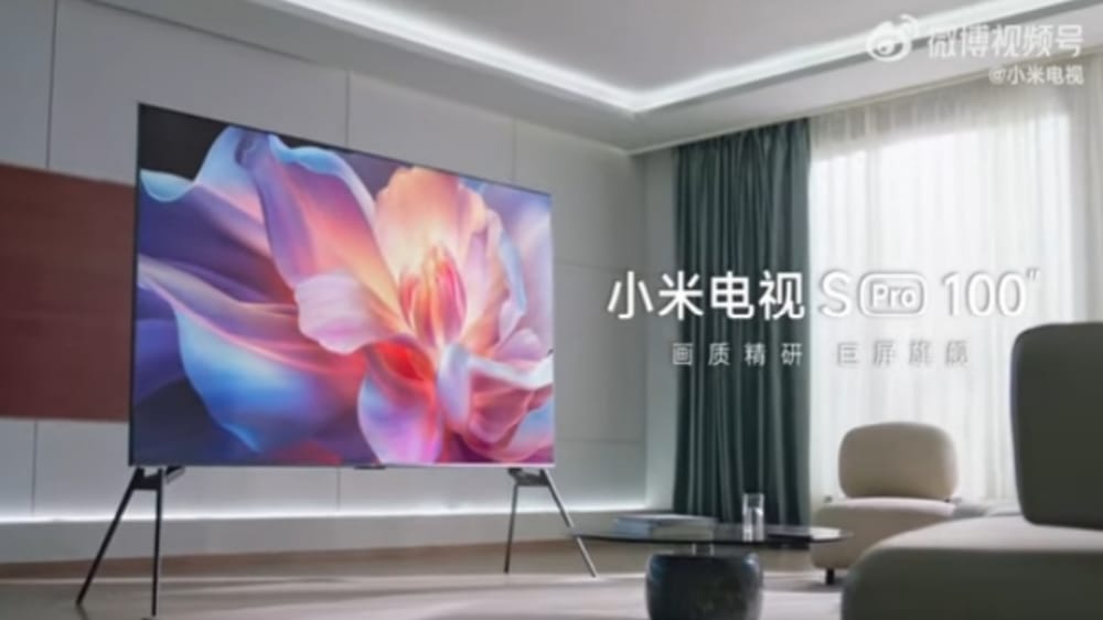 Siap Mencetak Rekor, Smart TV Xiaomi TV S Pro 100 Disebut TV Pintar Terkuat di Pasaran