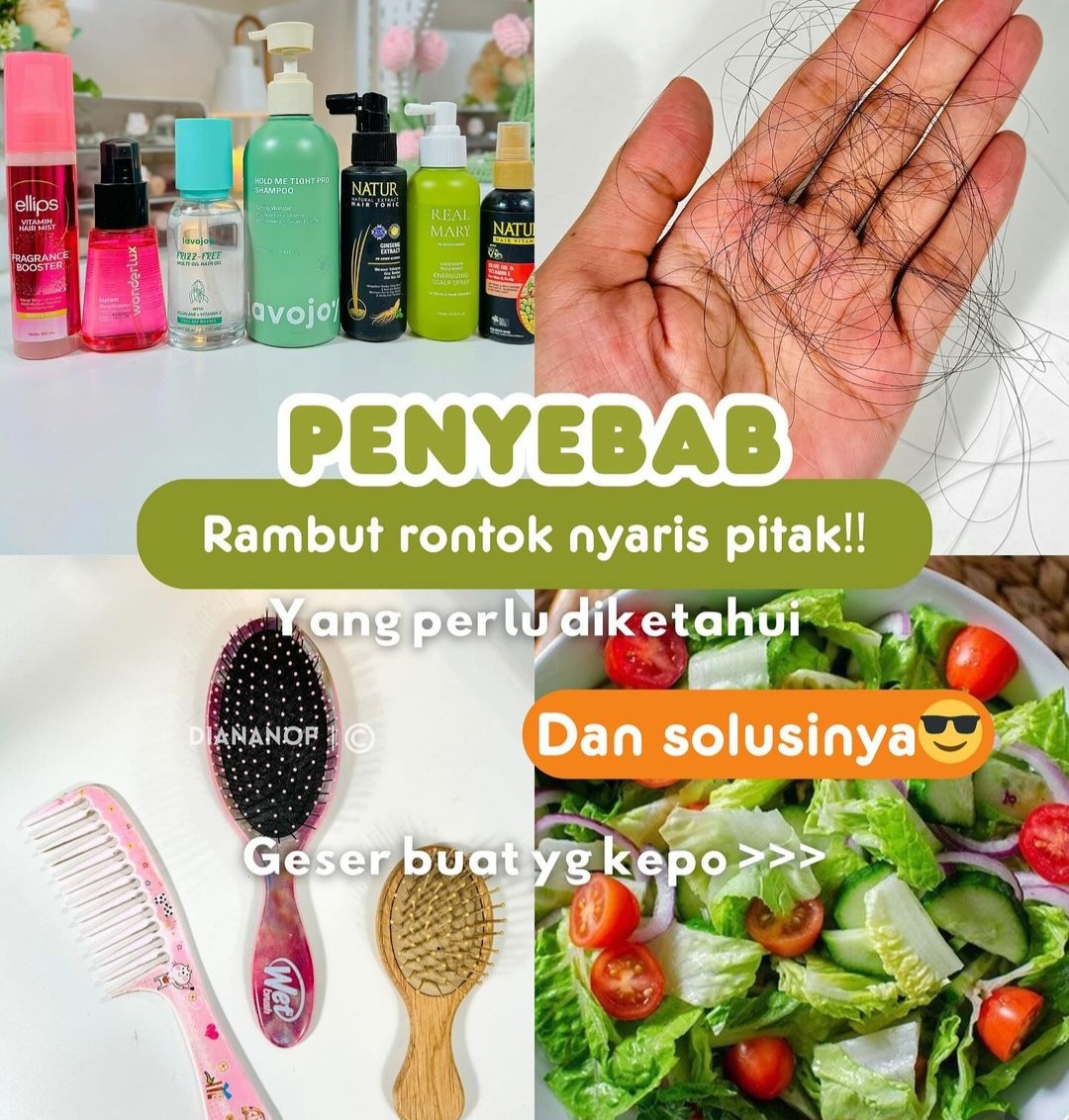 Rambut Mulai Pitak? Ini 7 Penyebab yang Jarang Diperhatikan dan Cara Mengatasinya