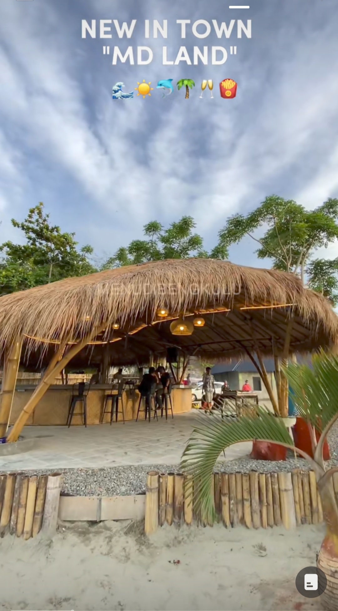 Keren! Wisata Pantai Bergaya Club Bali 'MD Land' di Bengkulu, Cocok Buat Libur Lebaran 