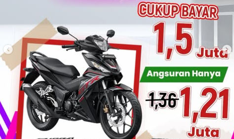 Promo Kesamber Honda September, Cicilan Supra GTR 150 Jadi Lebih Murah