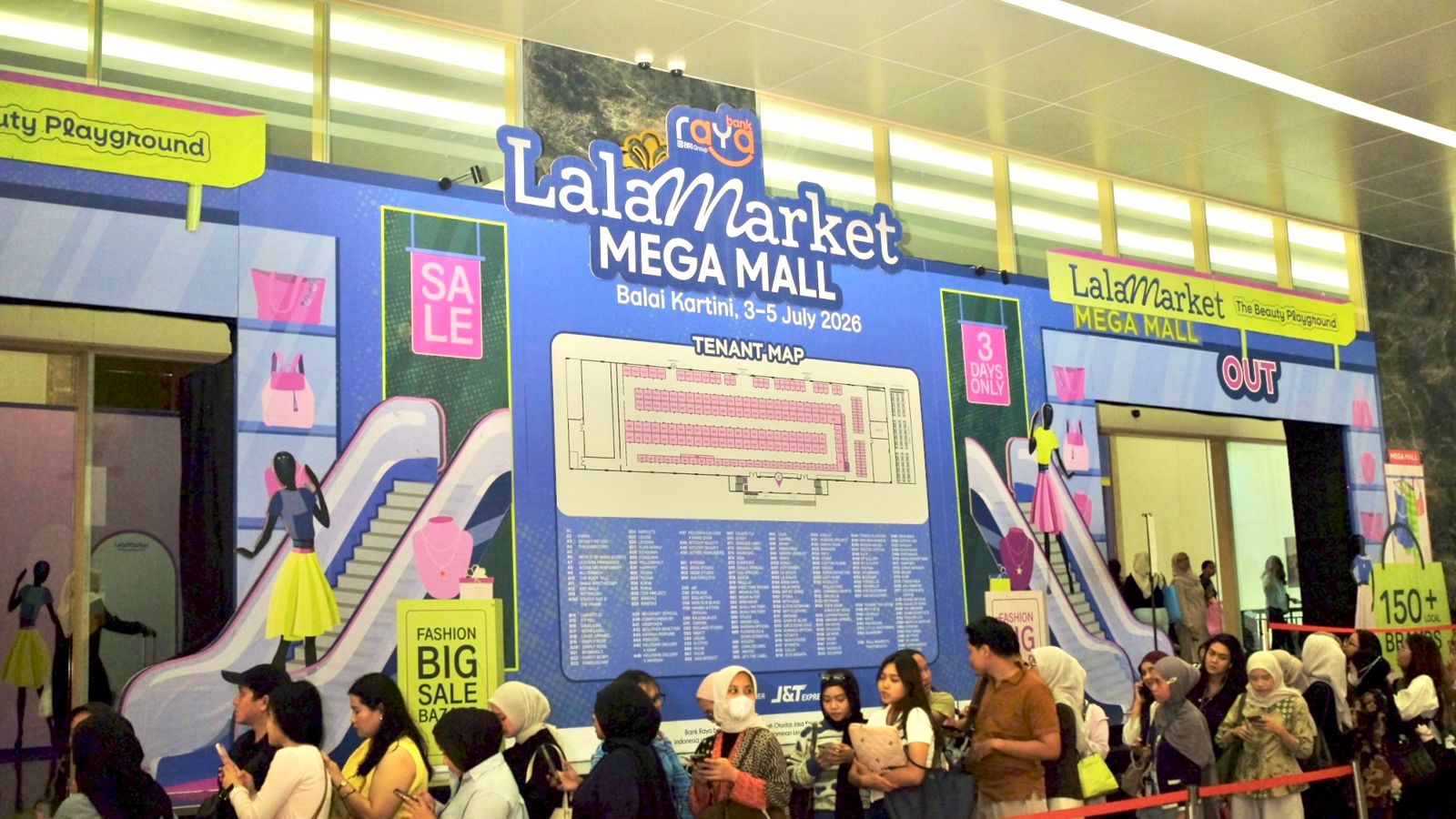  Bank Raya Dukung Lala Market Vol.11, Hadirkan Pengalaman Transaksi Digital Praktis dan Promo Eksklusif