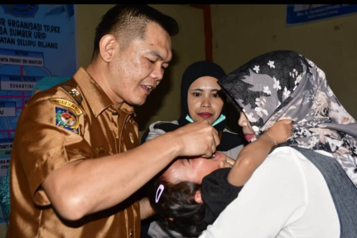 Dinkes Rejang Lebong Kejar Target Imunisasi Polio Kemenkes RI