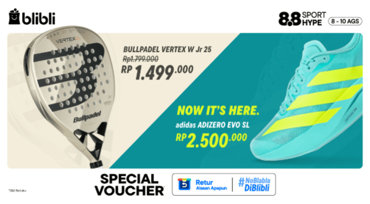 Penting! Ikuti 5 Tips Beli Perlengkapan Padel di Promo 8.8 Agustus 2025 Sport Hype 