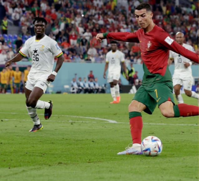 Ronaldo Cetak Rekor Lagi, Portugal Atasi Ghana 3-2