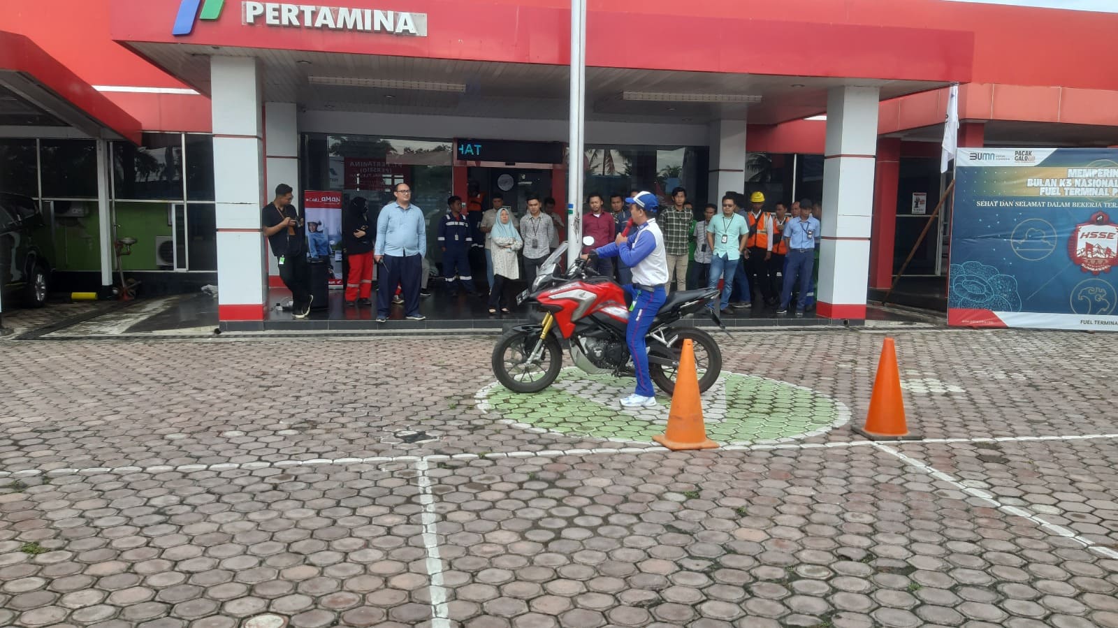 Astra Motor Bengkulu Gencar Kampanyekan Safety Riding, Datangi Pertamina Pulau Baai