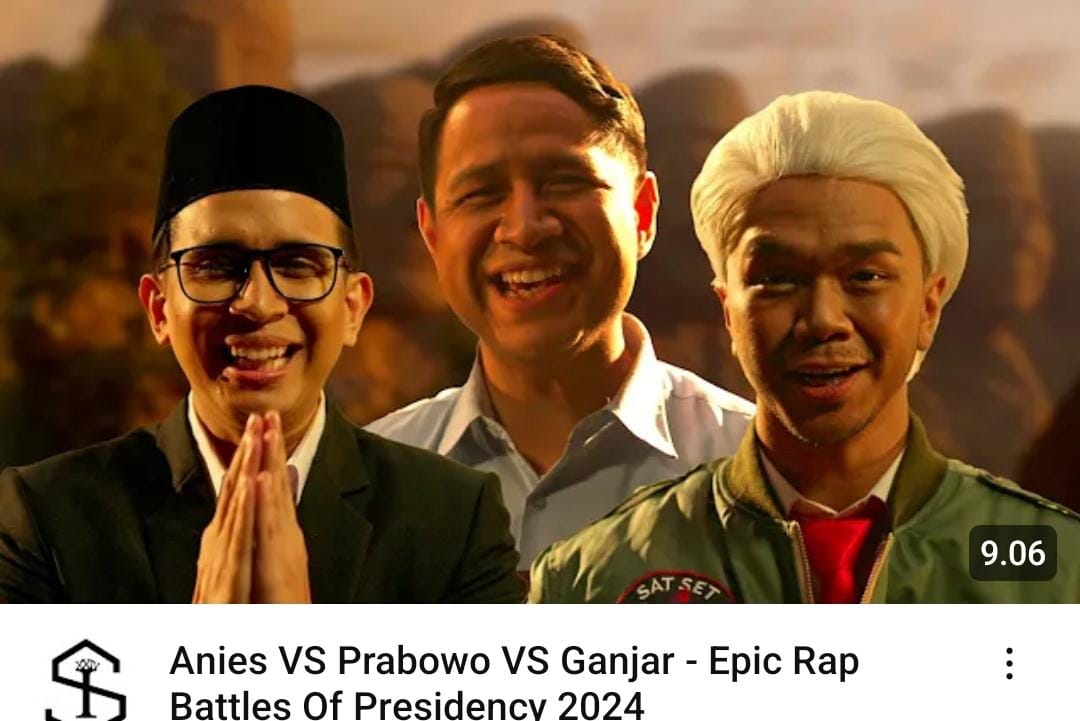 Lagu Rap Berjudul Anies VS Prabowo VS Ganjar - Epic Rap Battles Of Presidency 2024 Trending No 1 Youtube!