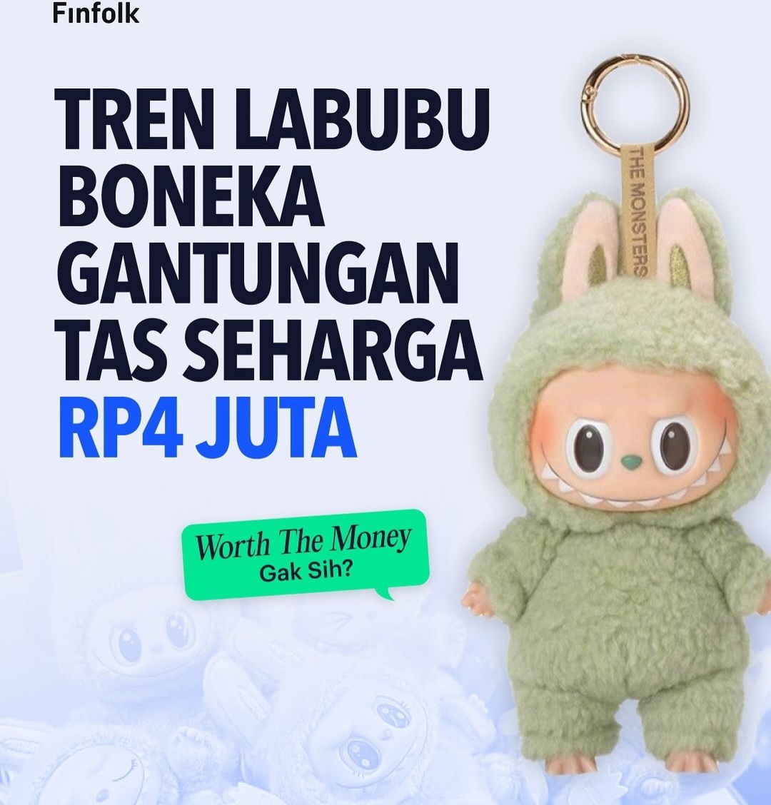 Trend Boneka Gantung Labubu Berharga Rp 4 Juta, Fenomena di Kalangan Selebriti