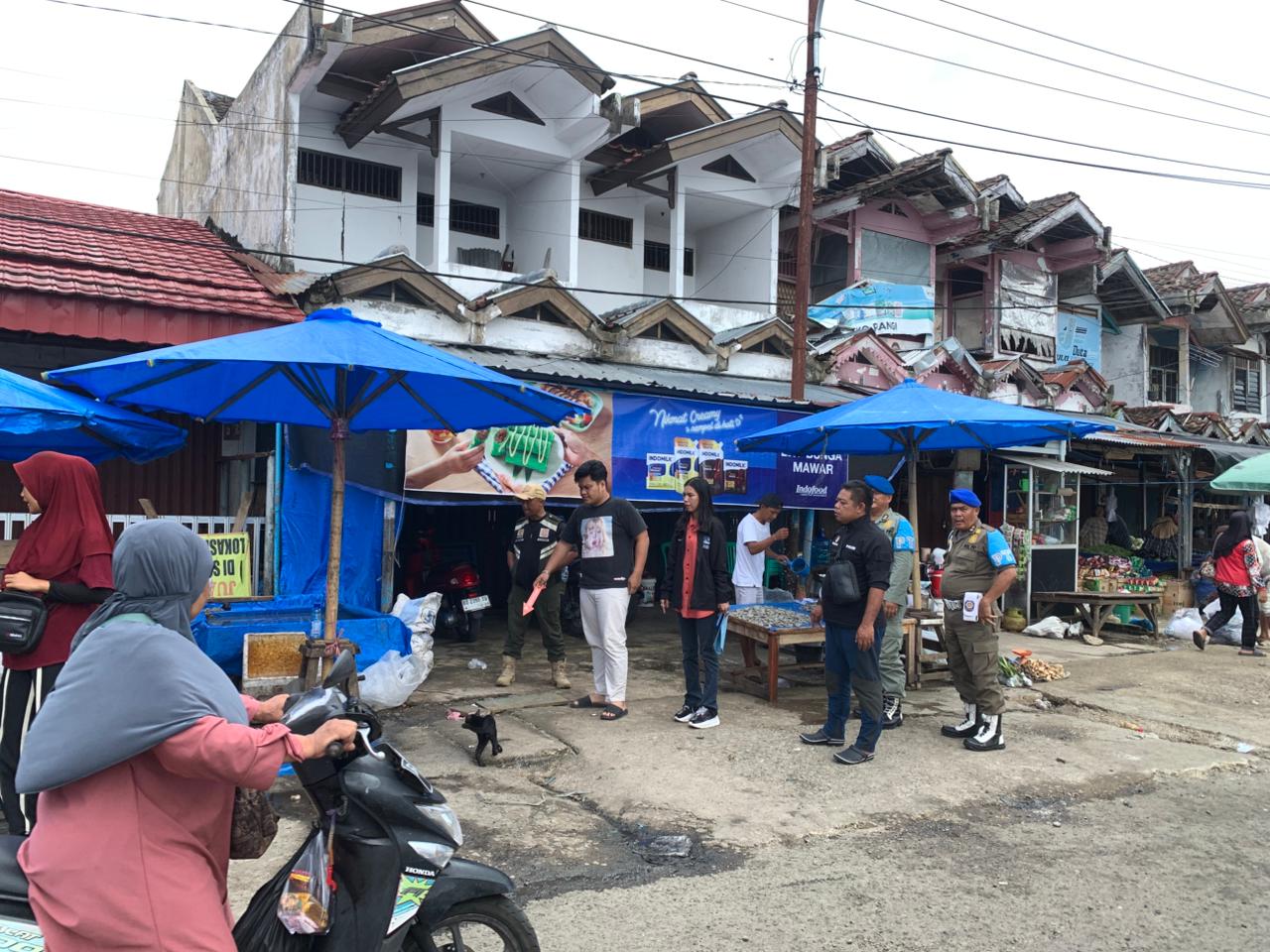 Penertiban di Pasar Minggu Berujung Pengancaman Pisau, Satpol PP Laporkan Oknum Pedagang ke Polresta Bengkulu