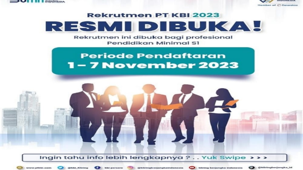 Lowongan Pekerjaan BUMN PT Kliring Berjangka Indonesia 2023, Ini Syarat yang Diperlukan