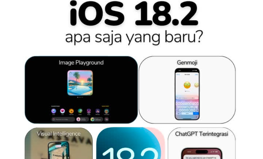 iOS 18.2 Resmi Rilis! Lebih Smooth dan Keren, Ini Bedanya dengan iOS Sebelumnya