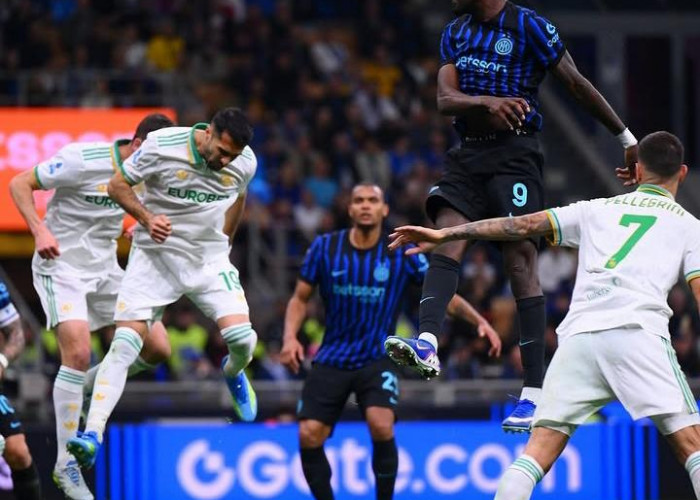 Inter Milan Hancurkan AS Roma 5-2, Lautaro Martinez Borong Dua Gol di San Siro
