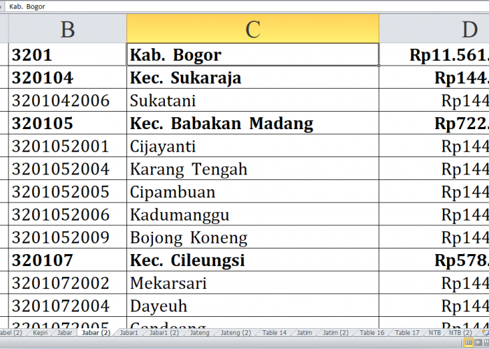 80 Desa di Kabupaten Bogor Jawa Barat Raih Dana Insentif Desa Tahun 2024