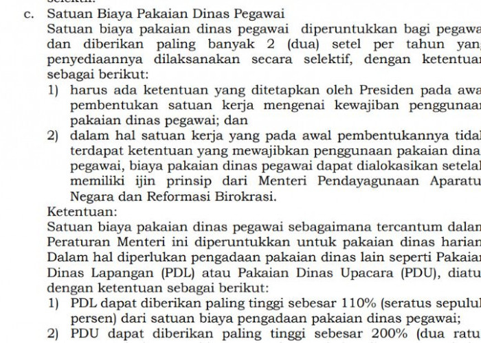Tak Semua ASN Dapat Seragam Baru, Pemerintah Batasi Pengadaan Pakaian Dinas Tahun 2026
