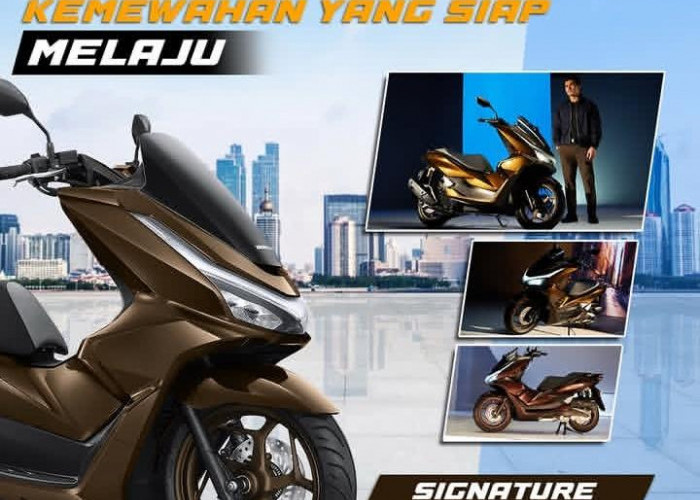Honda PCX160 RoadSync Signature Brown, Skutik Premium yang Siap Temani Mobilitas Modern