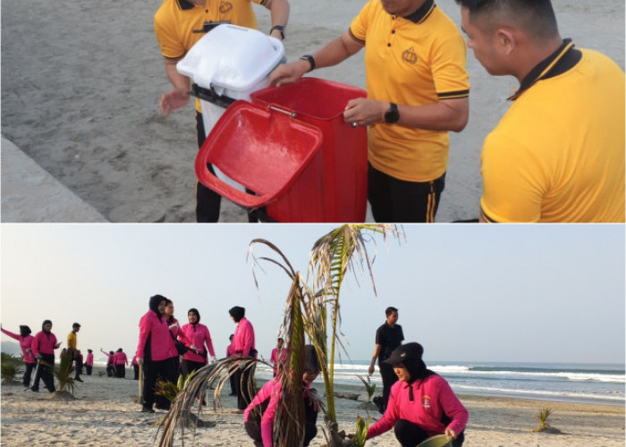 Kapolda Bengkulu Ajak Masyarakat Jaga Kebersihan Pantai Panjang Lewat Gerakan Indonesia ASRI