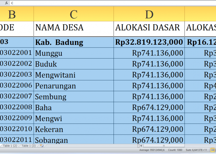 Mau Tahu Desa Mana yang Paling Untung dari Dana Desa 2025 di Badung Provinsi Bali? Cek Sekarang!