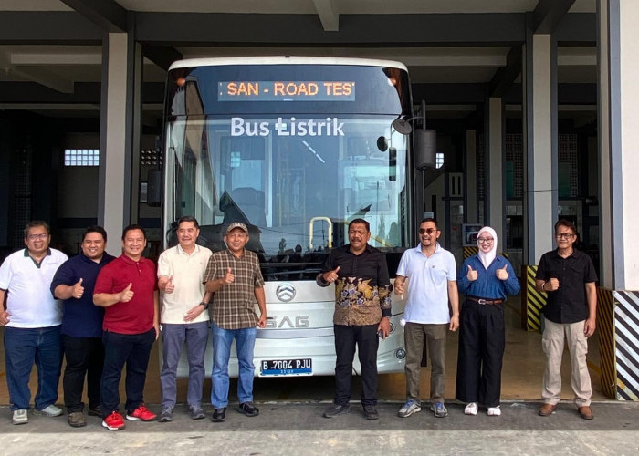 Mudik Lebaran 2026 Pakai Bus Listrik, PO SAN Bikin Terobosan Ramah Lingkungan di Bengkulu