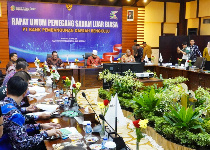 Bank Bengkulu Gelar RUPS Luar Biasa, Rekomendasikan Nama Dirut dan Komisaris ke OJK