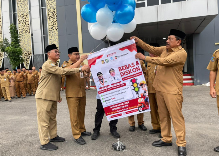 Pemprov Bengkulu Resmi Luncurkan Diskon 50 Persen Pajak Kendaraan Non-BD