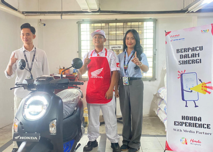 Berpacu dalam Sinergi Honda Experience with Media Partner Astra Motor Bengkulu, Dorong Sustainable Lifestyle