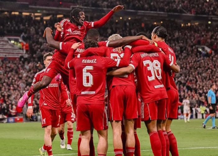 Pesta Gol 4-0 Atas Galatasaray, Liverpool Siap Tantang PSG di Perempat Final