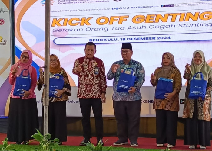 BKKBN Provinsi Bengkulu Luncurkan Gerakan 'Genting' untuk Atasi Stunting, Targetkan 9.534 Keluarga