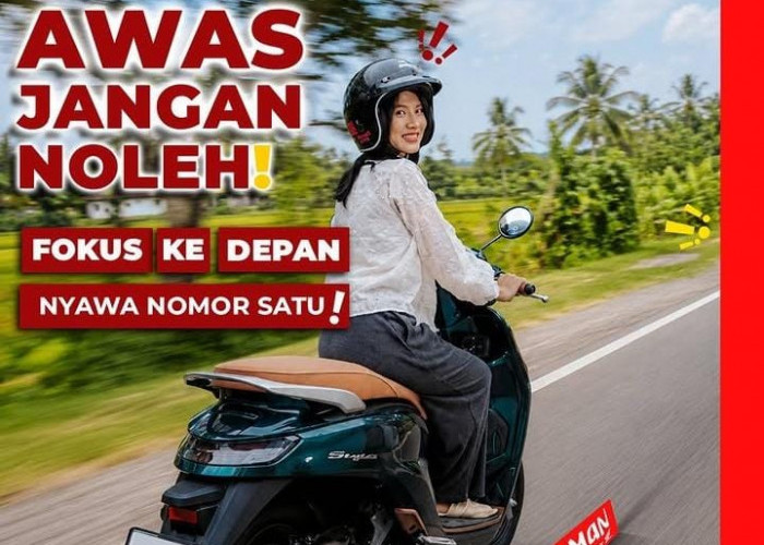 Astra Motor Bengkulu Ajak Pengendara Tetap Fokus di Jalan Lewat Kampanye #Cari_Aman
